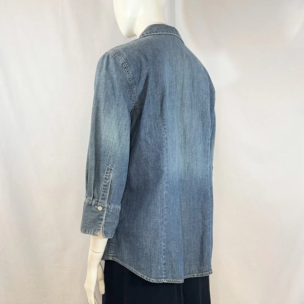 Denim Shirt | Chico's - Picture 4 of 9